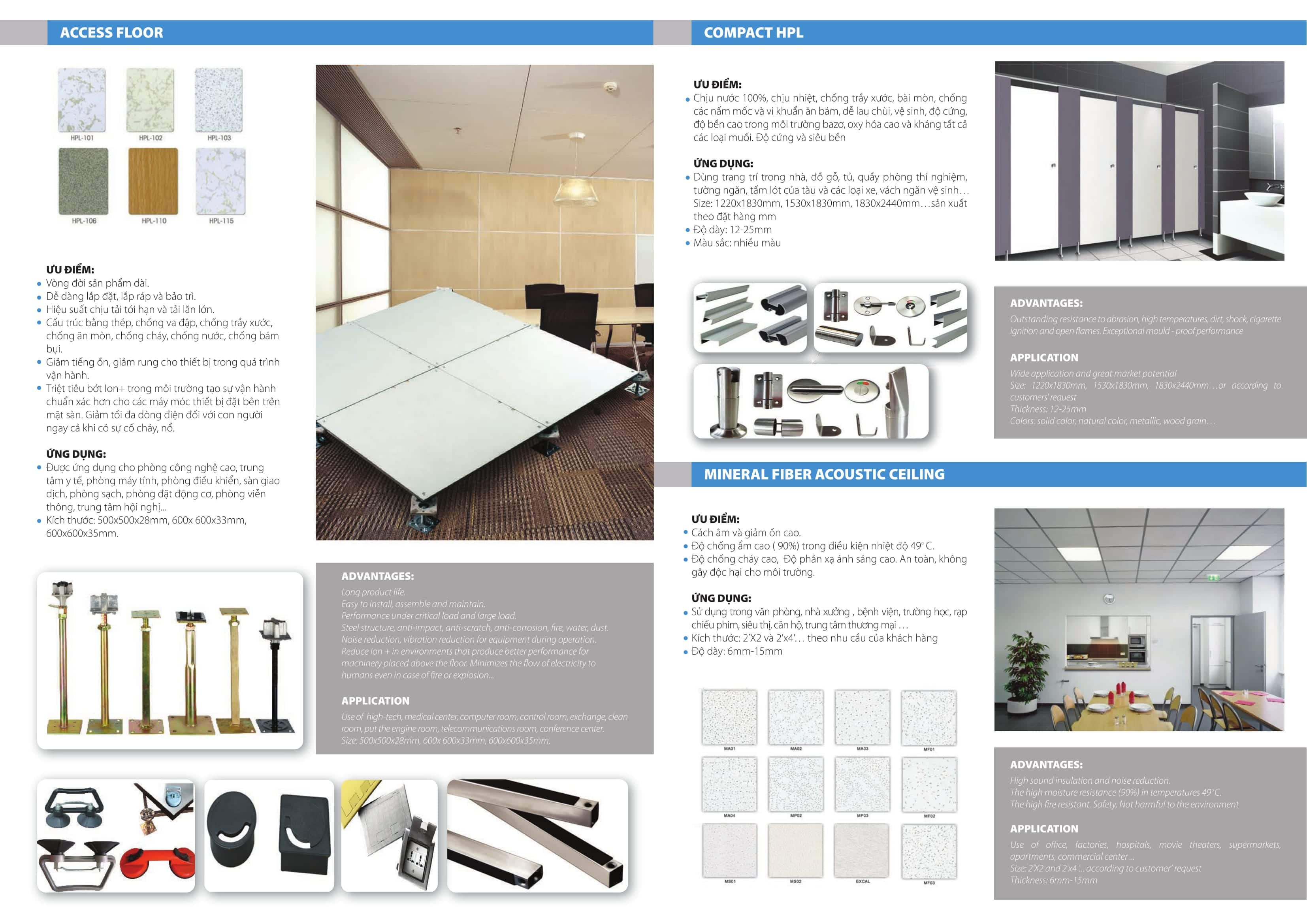 những thương hiệu tấm trần sợi khoáng nào hiện nay